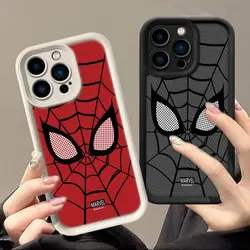 Spiderman Head Mask Case For VIVO Y16 Y17 Y19 Y20 Y21 Y27 Y35 Y36 Y50 Y51 Y72 Y75 Y76 Y77 Y78 Y81 Y91 Y93 Y100 Case Funda Shell