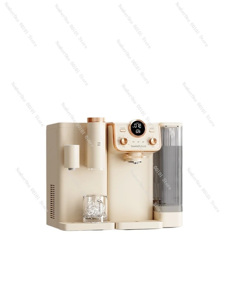 

G5 small building block ice light ore water purifier desktop household reverse osmosis filtration heating water dispenser