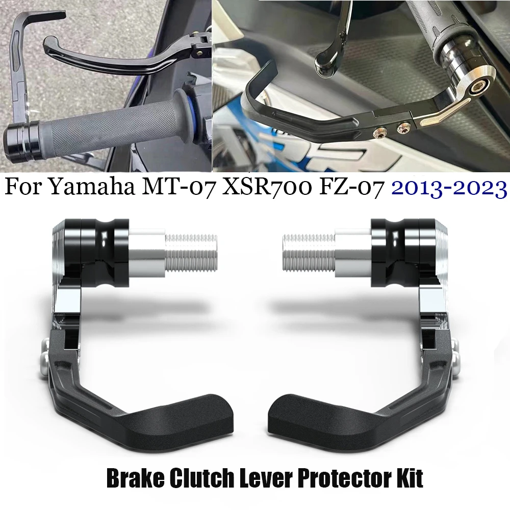 

For Yamaha MT-07 MT07 XSR700 XSR 700 FZ-07 FZ07 2013-2023 Motorcycle Brake and Clutch Lever Protector Kit