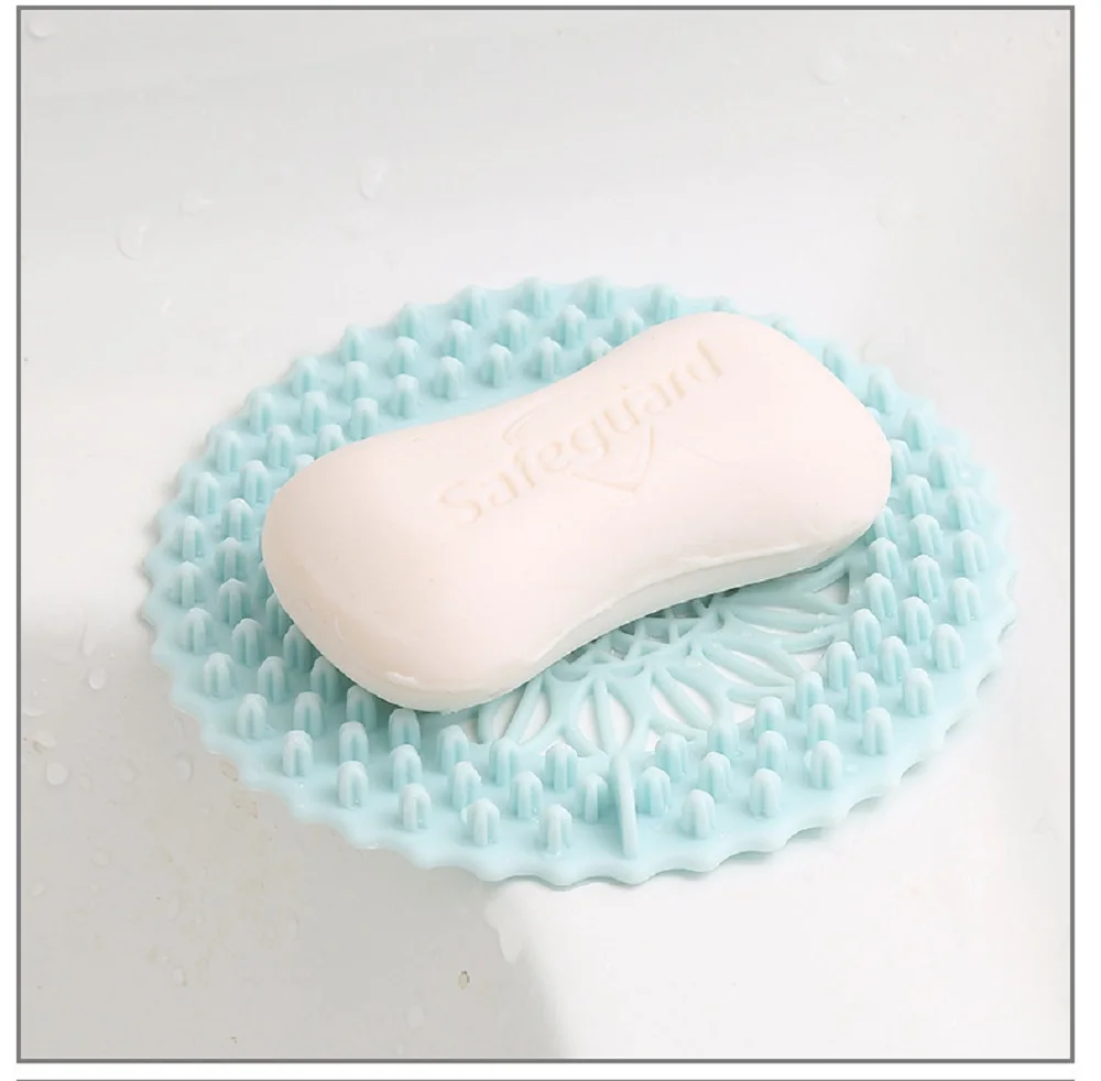 Sink Anti-blocking Floor Drain Cover Shower Drain Strainers Bathtub Stopper Silicone Sink Cover Hair Catchers Bathroom Filter