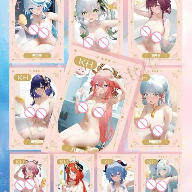 نمط جديد مثير عارية جمع A5 بطاقة ACG آلهة قصة بطاقات كبير الثدي Waifu الداعم صندوق Doujin اللعب بيع محدود