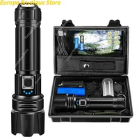 Rechargeable Flashlights High Lumens, 990,000 Lumen Brightest Led Flashlight with 5 Modes , Powerful Waterproof FlashLight
