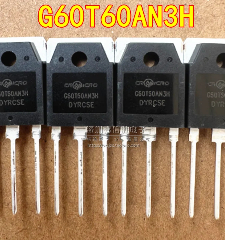 5PCS G60T60AN3H 60A600V CRG60T60AN3H brand new IGBT transistor