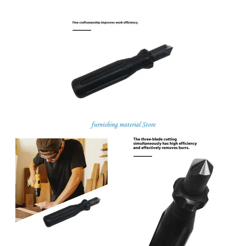 

Y5GD Portable Handheld Pipe Deburrer Chamfering Trimming Tool Deburring Reamer For 6-30mm Metal Plastic Copper Tube