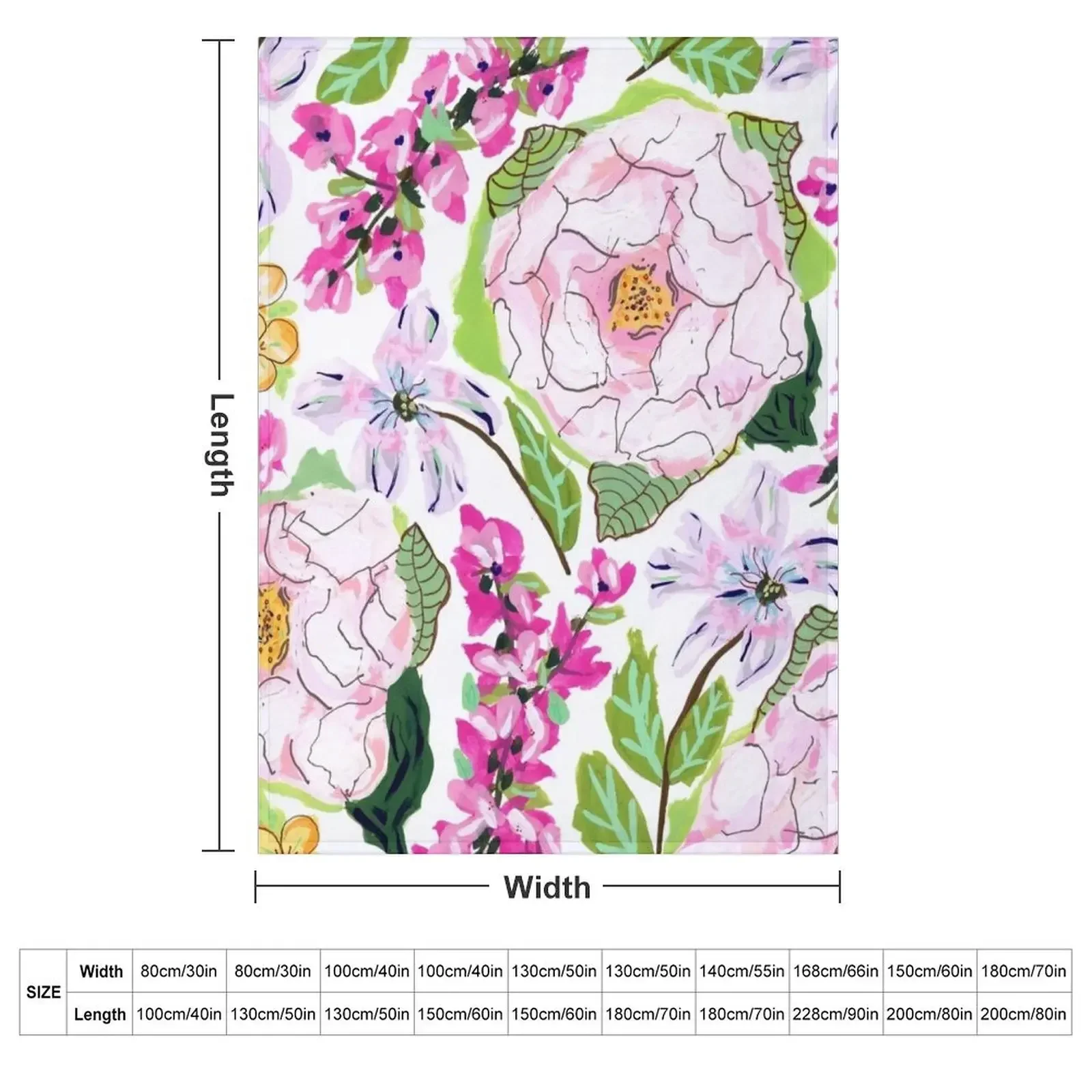 Pink Peony Delight Throw Blanket Luxury blankets ands Picnic Large Kid'S Cute Plaid Blankets