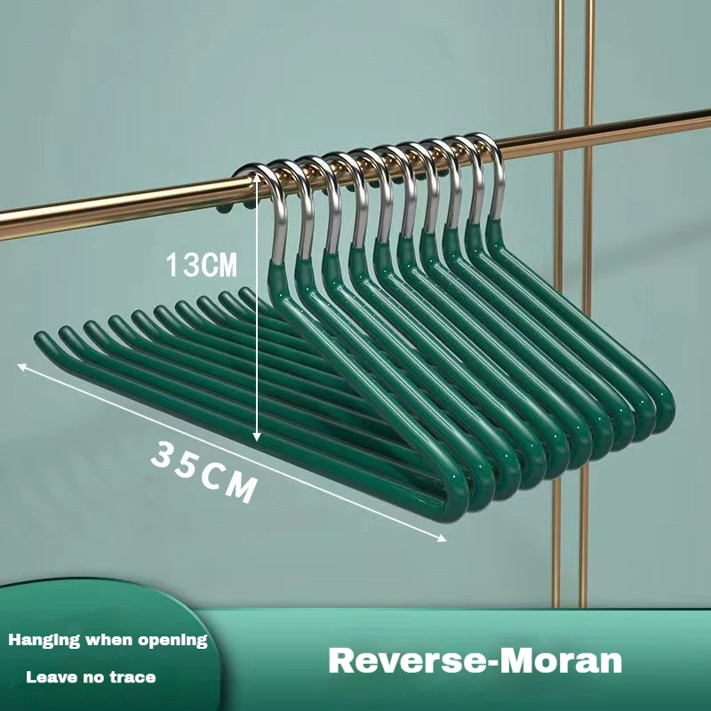 Goose Type Pants Hanger for Home Use Hanging Pants Hanger Non-Marking Pants Clip Non-Slip Dip Plastic Clothes Rack Closet Storag