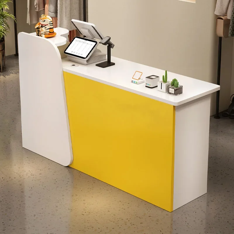 

Standing Office Shop Cashier Counter Pulpit Bar Mobile Reception Small Hair Salon Counter Register Pulpitos Bureau Furniture