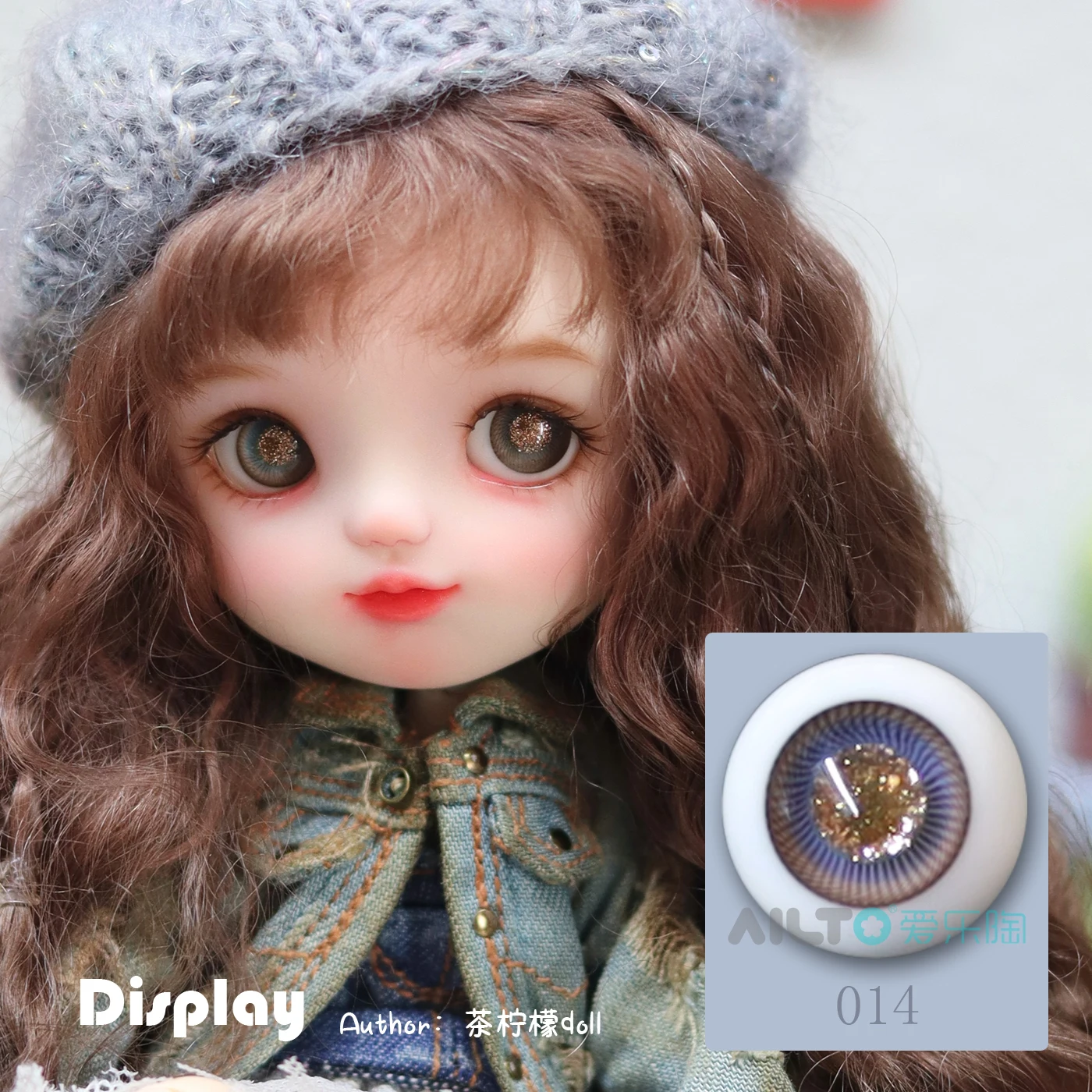 Ob11 Ojos de muñeca 10 mm iris 6,5 mm Adecuado para globos oculares de bebé OB11