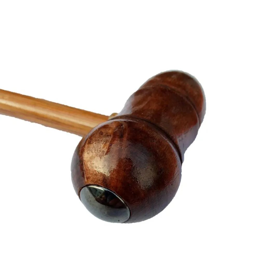 

Solid Wood Massage Hammer Gourd Design for Home Use Portable Back Massage Stick Pain Relief Blood