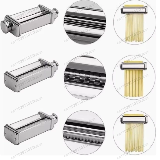 Multi-Function Noodle Making Attachments | Auto-Blending & Dough Press for Homemade Noodles, Compatible with Kenwood