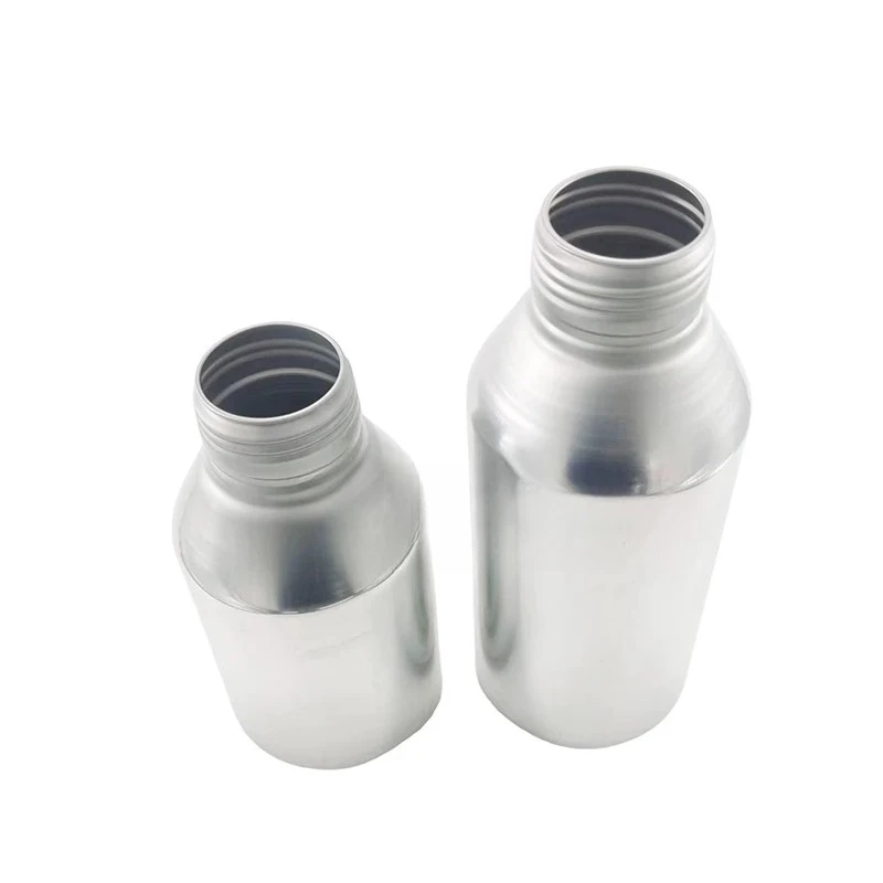 Aluminum bottles and cans, sealed anti-theft lids, beverages, beer, coffee, craft soda, empty bottles, sub-packaging, food grade