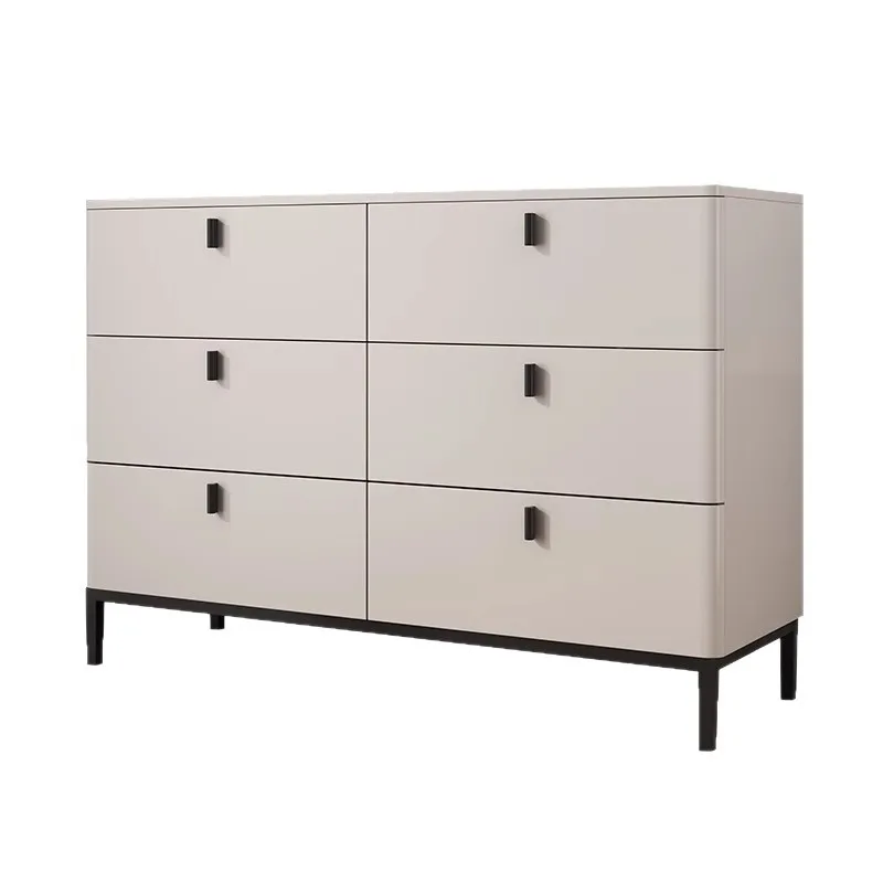 

Modern six-chest cabinet, bedroom locker, living room light luxury storage cabinet, wall drawer storage cabinet