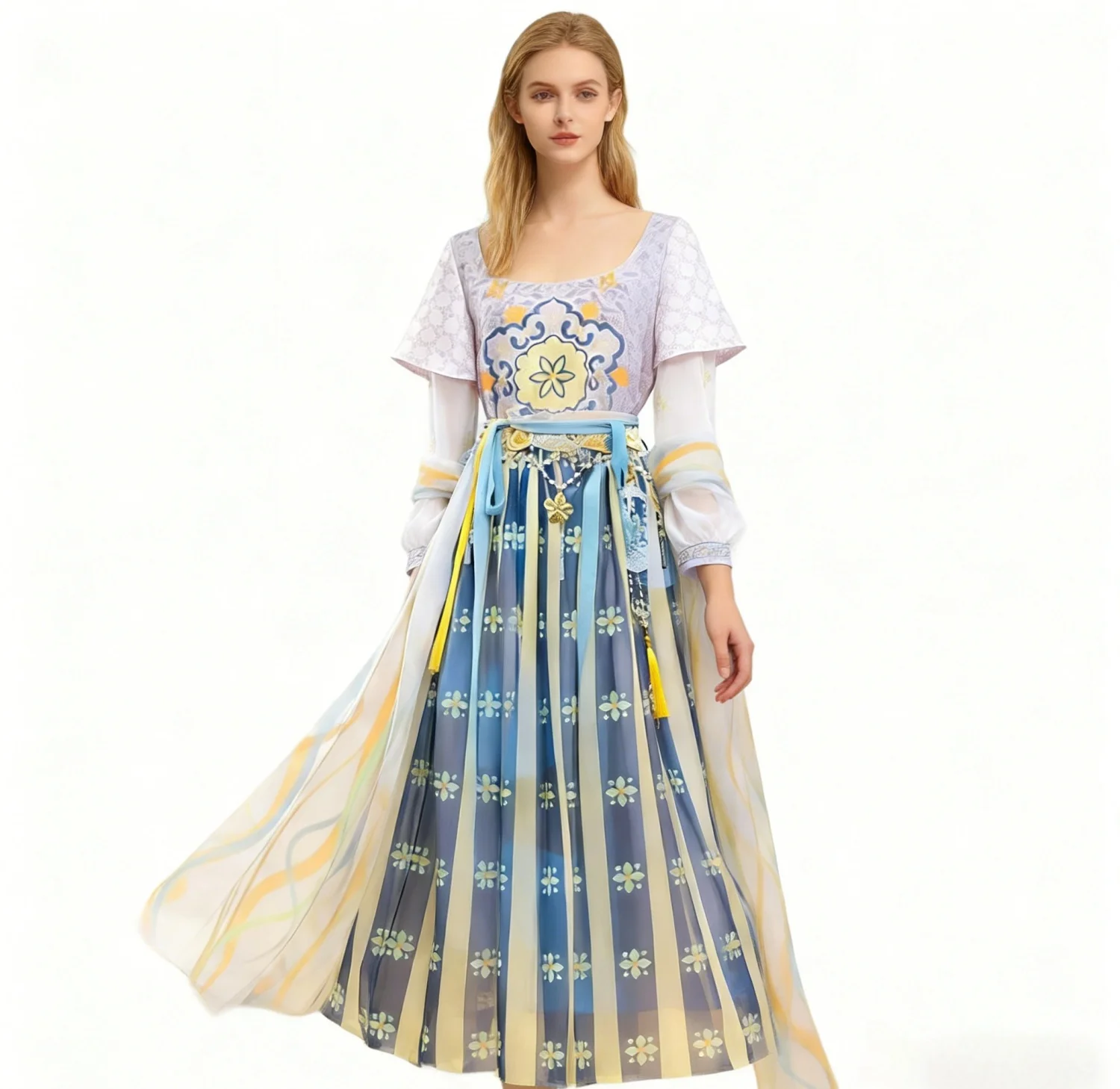 

Cute and sexy witch doctor dress, dress, uniform in light colored female game role-playing set, Halloween, party performance