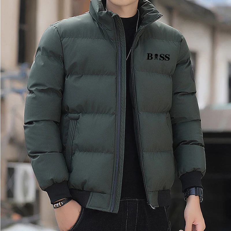 veste haute visibilité homme chaqueta para hombreNew parka jacket 2024 Men\'s winter and coat Cotton windproof thick thermal