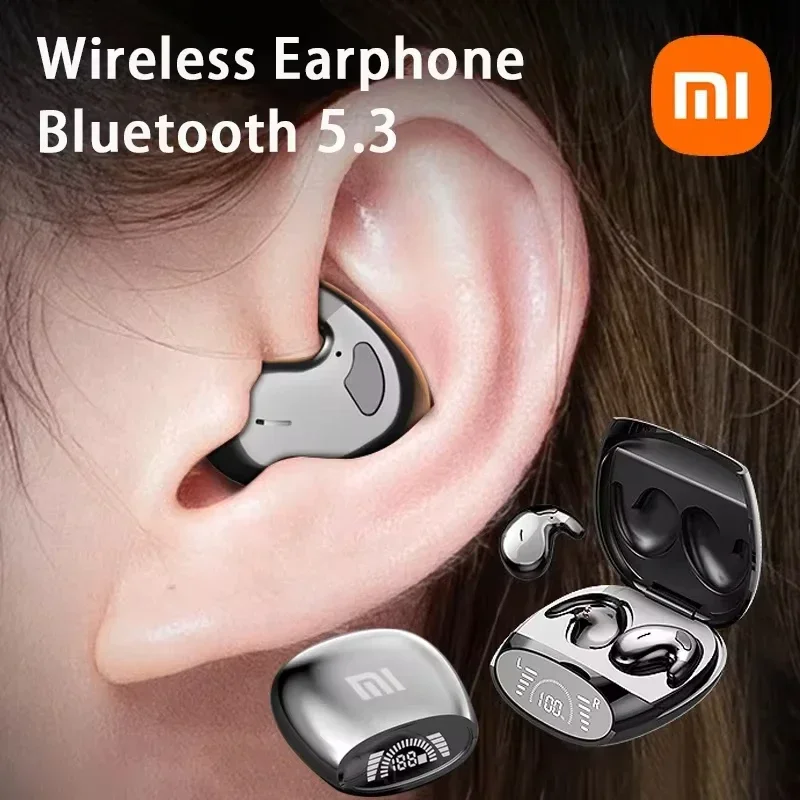 Xiaomi MD528 Mini Wireless Headset Bluetooth 5.3 Noise-cancelling Ultra-thin Ear Invisible Painless Waterproof Sleep Headphones