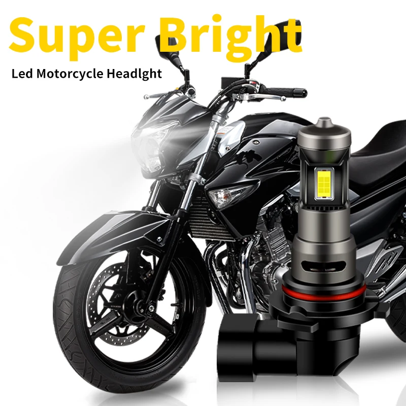 1/2/4PCS 9005 HB3 LED Headlight Bulbs Motorcycle Headlamp For Suzuki GSF600S Bandit (Faired) 2000-2004 GSX-R 750 2008 2009 2010