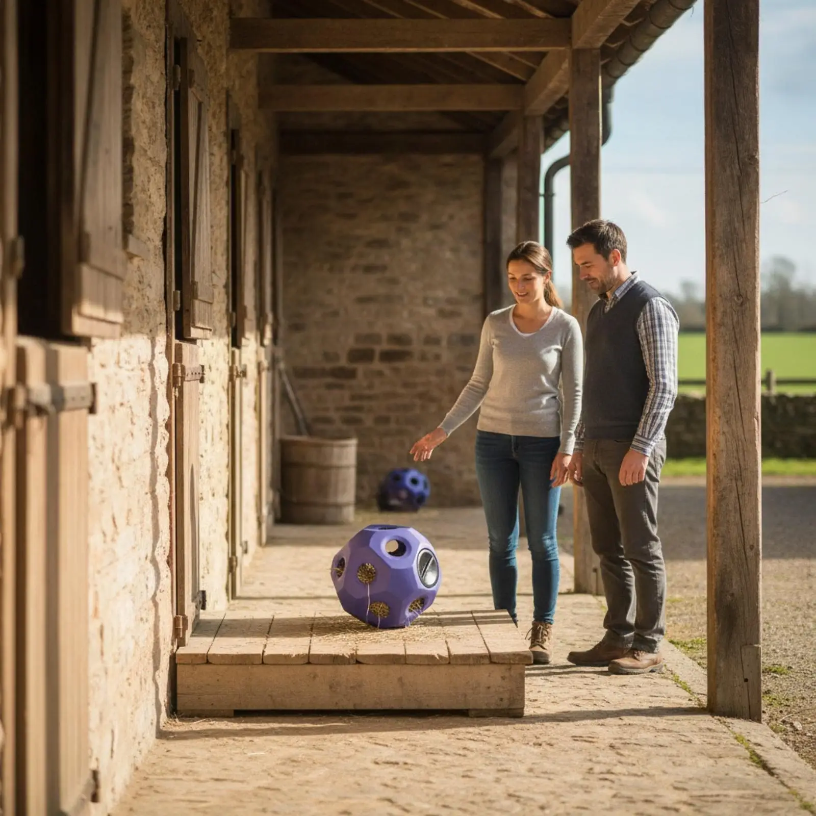 horse-cattle-donkey-forage-ball-feeder-with-365cm-diameter-food-grade-polyethylene-interactive-hay-dispensing-toy