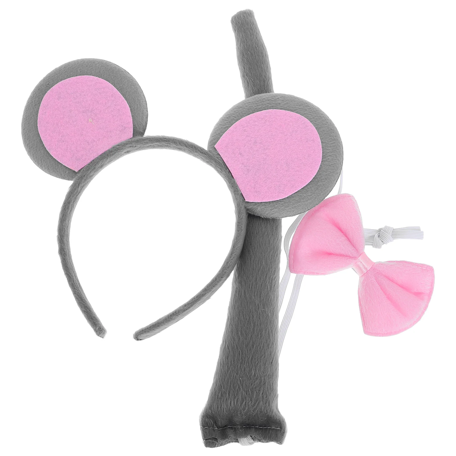 3 Pcs Accessories Mouse Headband Child Halloween Costumes Cloth Cosplay Party Photo Props