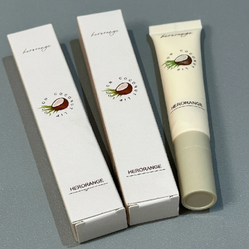 Bálsamo labial de coco, loción hidratante curativa, líneas de labios que se decoloran antiseco, 15G, máscara de labios con cabeza de hierro helado, cuidado, lápiz labial para chica, maquillaje coreano