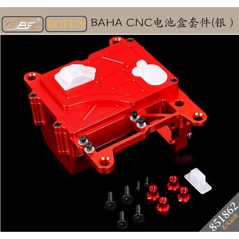 ROFUN BAHA CNC Metalowy Zestaw Skrzynki Akumulatora do HPI BAJA 5B