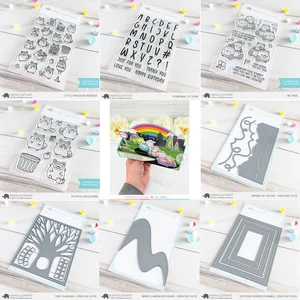 2025 Metal Cutting Dies dan Cap untuk Scrapbooking Praktek Tangan DIY Album Dekorasi Kartu Kerajinan Dies 8 stempel dan cetakan penjualan terbaik - №