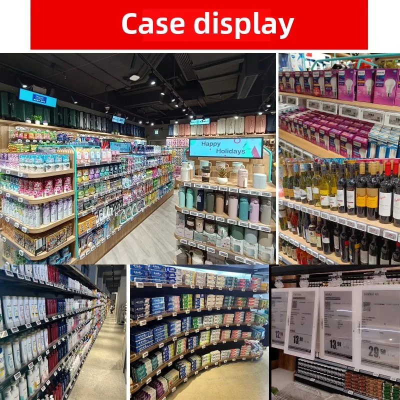 Держатели этикеток. Цифровые пустые этикетки, цена выпускной бирки Bluetooth для сотового телефона, интеллектуальная электронная смена цены Wi-Fi. Экран с чернилами E.