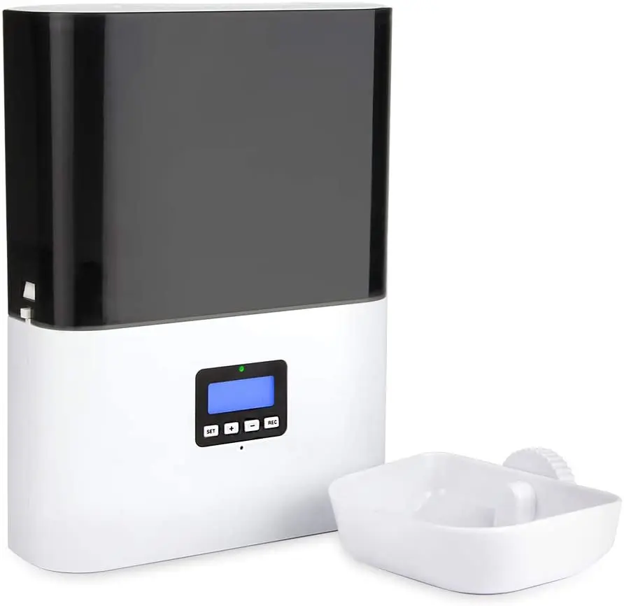 

STLF 78oz/2.3L Hanging Dog Bowl Automatic Food Dispenser Pet Cage Feeder for Cats Dogs
