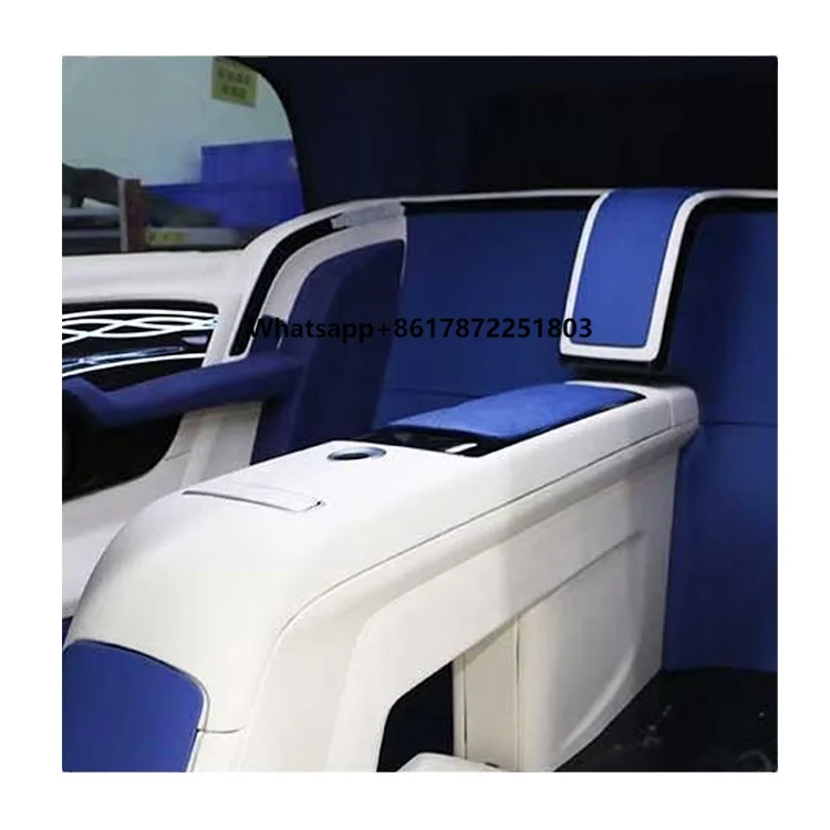 

Suitable for High-end Ring Cabin Modification Parts of the Middle Row Armrest Box of Commercial Vehicle Interiors