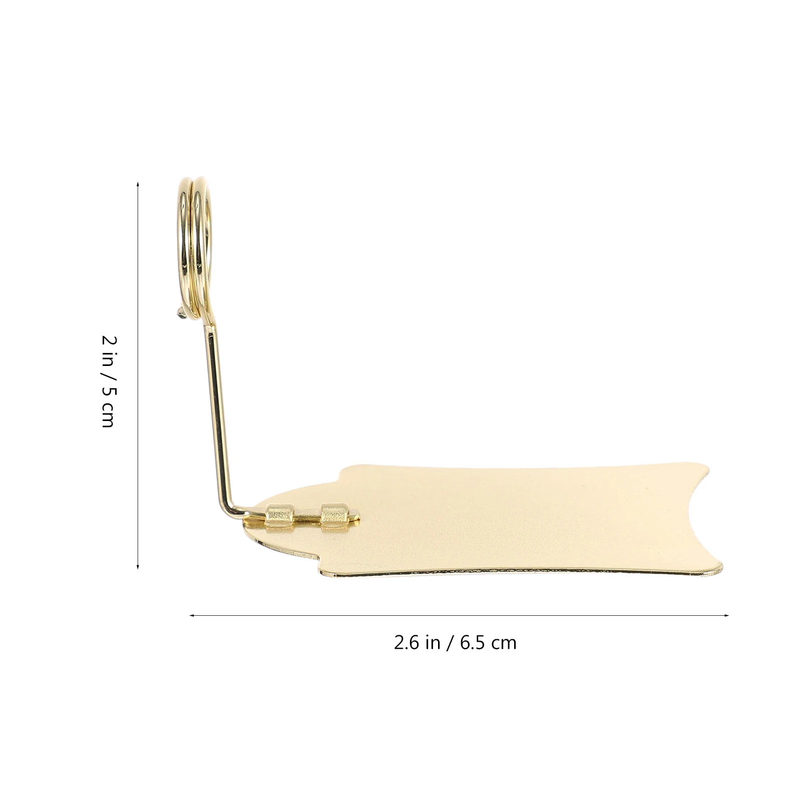 5 قطعة شارة السعر المشبك حامل التسمية المعدنية لسوبر ماركت الغذاء تسجيل عرض سلك كليب قابلة لإعادة الاستخدام حامل مكتبي البقالة المشبك مجلد #6