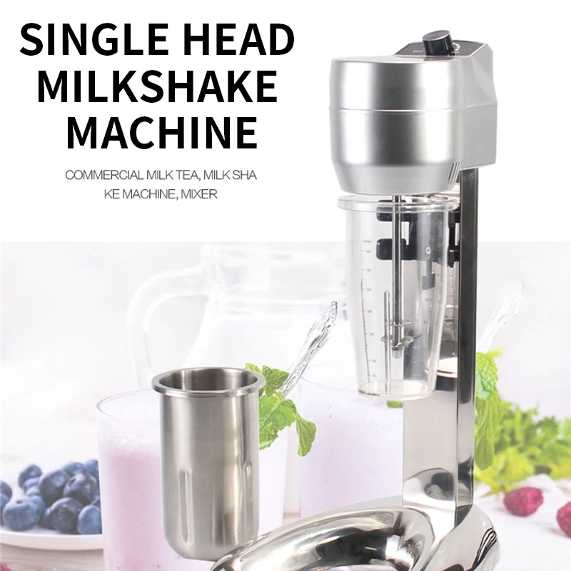 

1L 220V Stainless Steel Commercial Smoothie Blender Food Processor Electric Milkshake Beverage Mixer Bar Fruit Stiring Machine