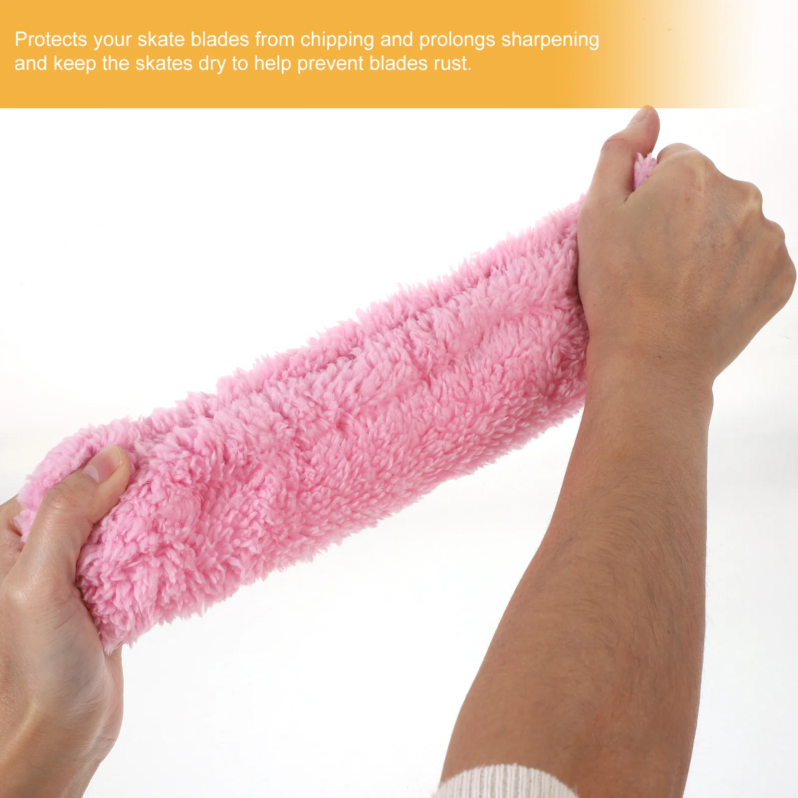 شفرات التزلج المرنة غطاء حامي التزلج امتصاص الماء للهوكي الشكل زلاجات ثلجية أغطية متينة