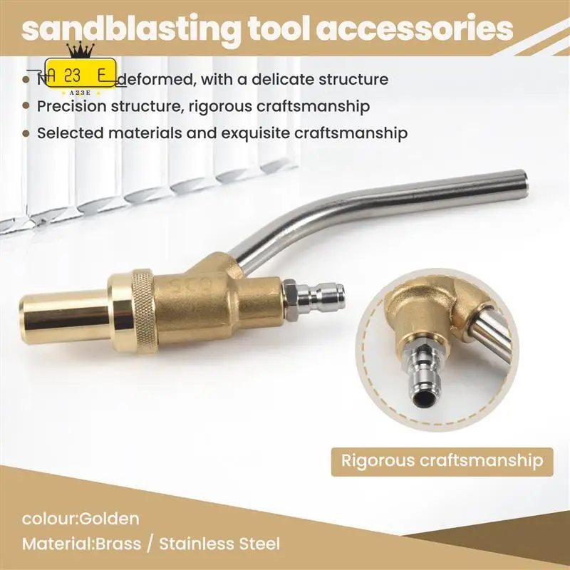 

A23E-Industrial Sandblasting Tool Nozzle, Wet Sandblasting Tool Accessories-1Pcs