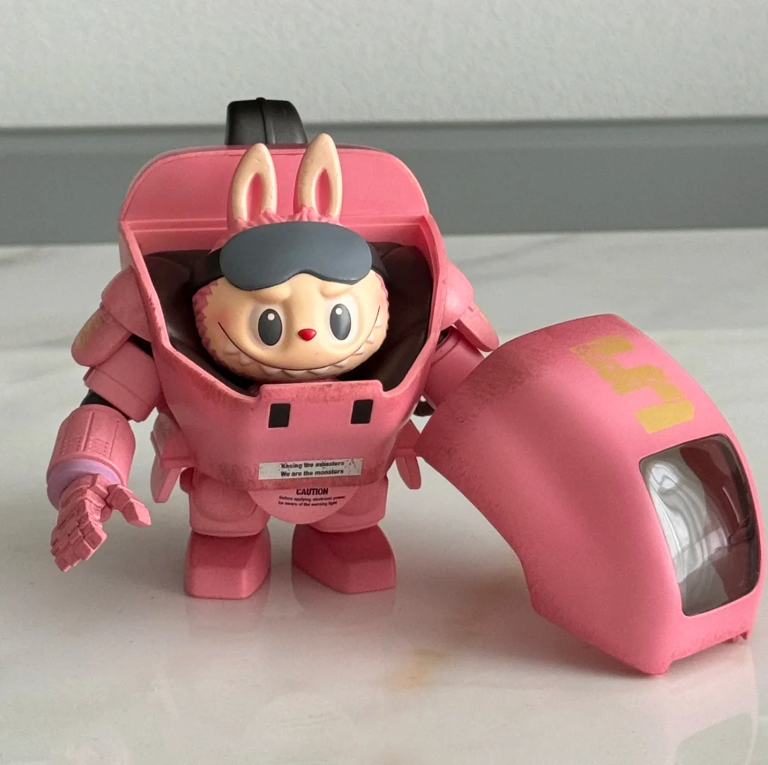 Hot Labubu Yokoyama Hiroshi Blind Box Mech Series Handheld Fashion Play Collection Doll Desktop Decoration Mystery Box Boy Gift