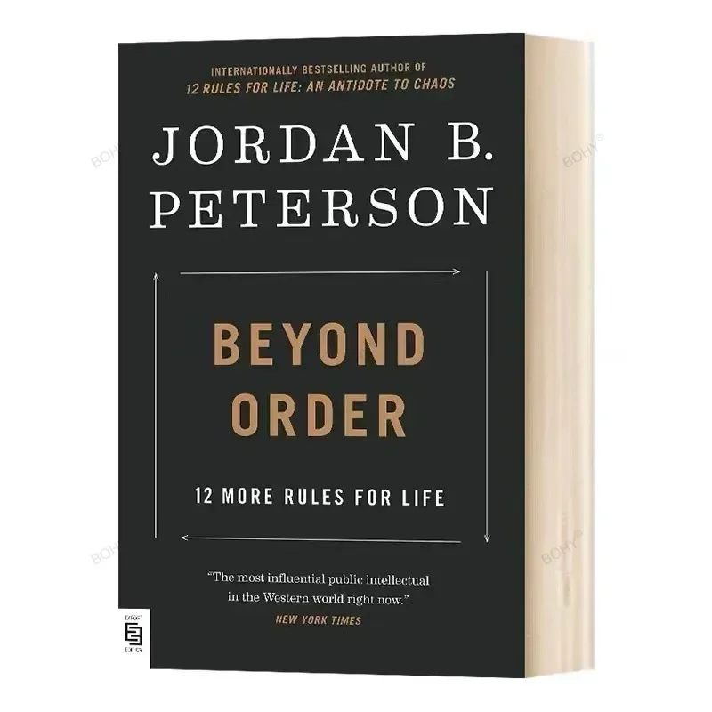 Material de lectura inspirador en inglés, novela para adultos, "Beyond Order: 12 Rules of Life"