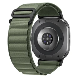 Alpine Loop For Samsung Galaxy Watch 7 Ultra Strap 47mm Accessories Sport Nylon Bracelet correa Galaxy watch ultra band 47 mm