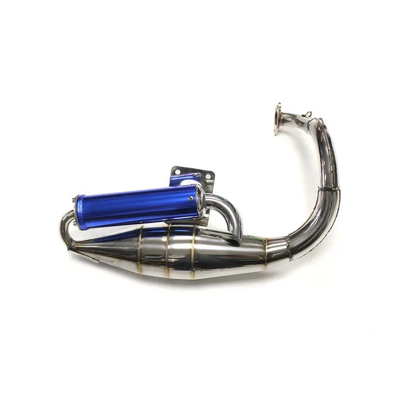 AliExpress NONE 304 Stainless Steel For Honda DIO 50 DIO50 AF18 AF24 AF27 AF28 AF30 Motorcycle Motor Bike Exhaust System Muffler Pipe