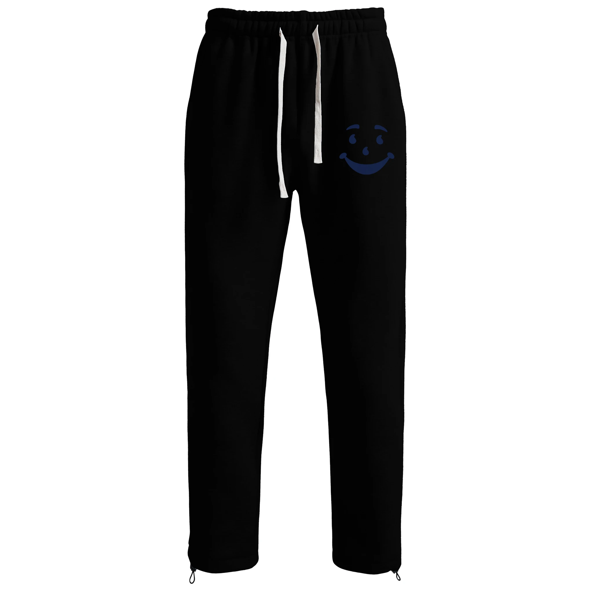 

Men's casual solid color casual pants spring and autumn fashion printed pants hiking running fishing pants