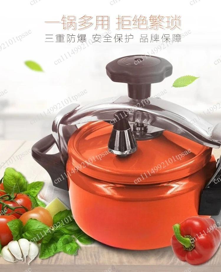 Commercial Pressure Cooker Induction Compatible Stainless Steel 2L 5L for Restaurant Fast Cooking Soup Pot