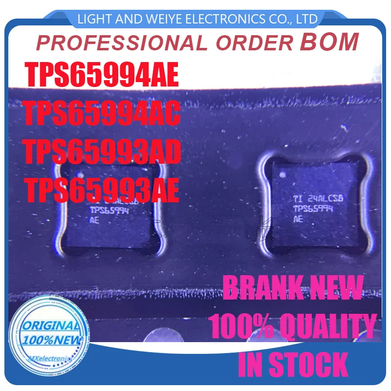 (2pcs) TPS65994AD TPS65994AE TPS65994AC TPS65993AD TPS65993AE TPS65994AEYBGR TPS65994ACYBGR TPS65993ADYBGR TPS65994ADYBGR BGA