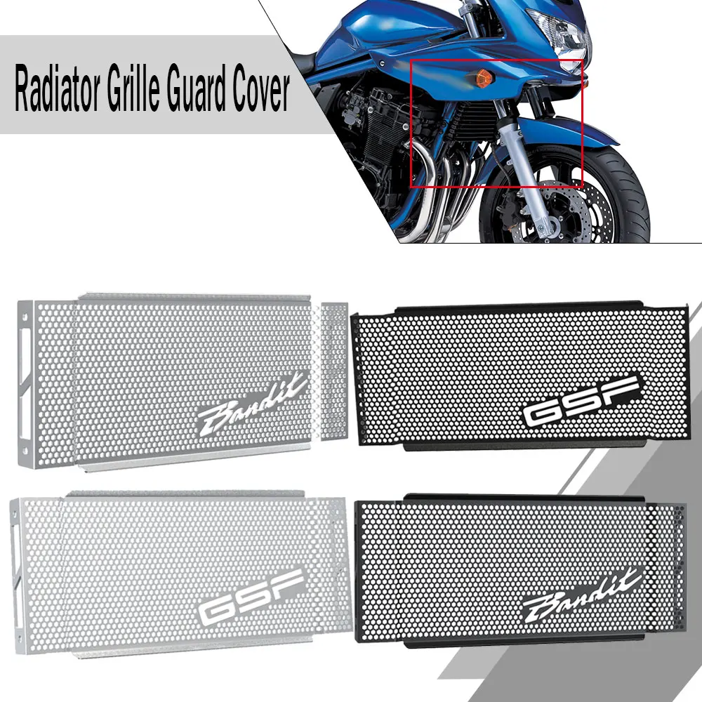 

Motorcycle Oil Cooler Cover For Suzuki GSF650 GSF650S BANDIT 2007-2014 2013 GSF 650 650S Bandit Radiator Guard Grille Protector