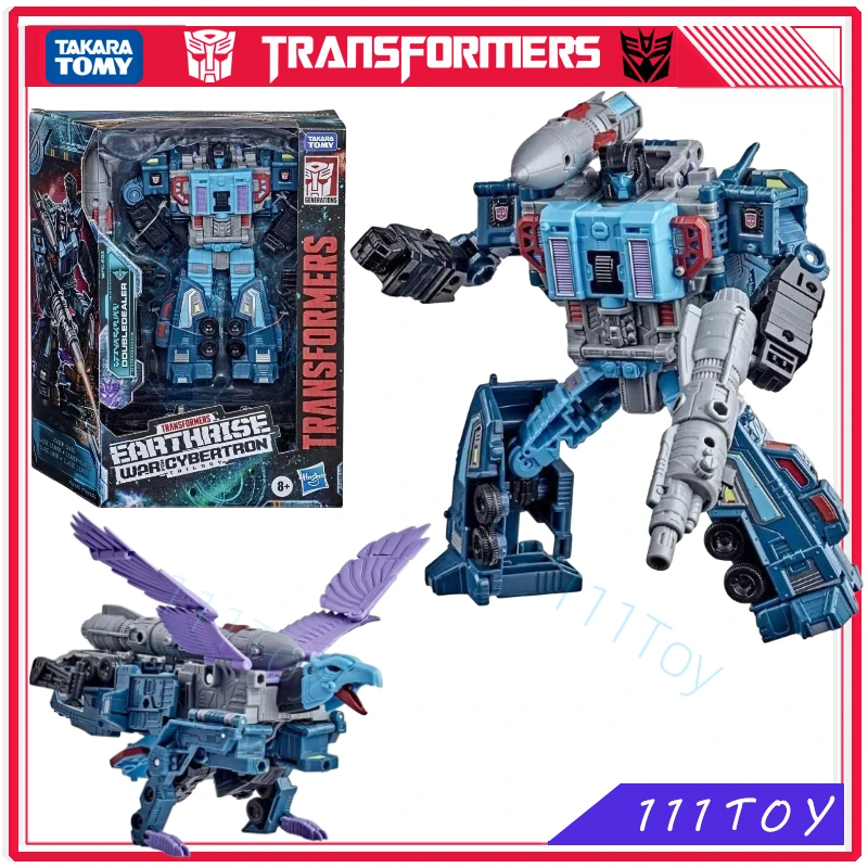 

In stock Takara Tomy Transformers War for Cybertron WFC-E23 Doubledealer Anime Figures Robot Toys Action Figure Gifts Hobbies