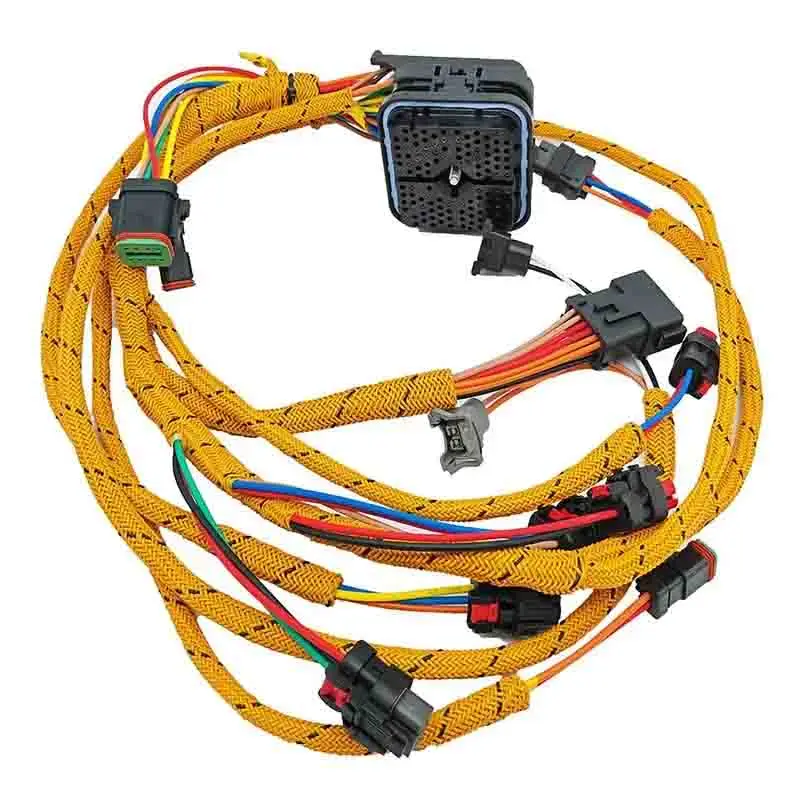 for Caterpillar CAT C7 Engine New Model Excavator Engine Wiring Cable Harness 381-2499