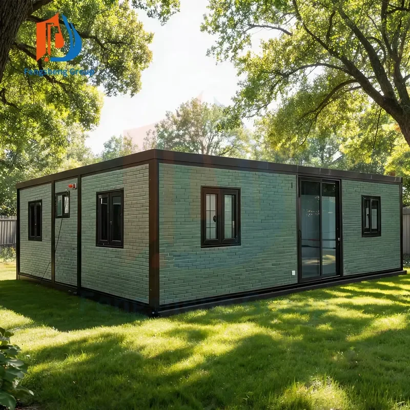 40 ft 20 Foot Two Bedroom Prefabricated Expandable Container House 20ft Prefabricated House