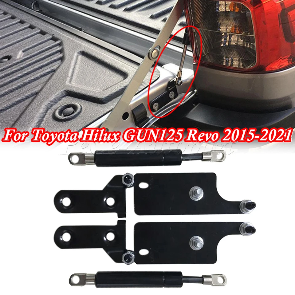 Vérin Hydraulique Coffre Hayon Toyota Hilux GUN125 Revo 2015-2022 - Droit Ou Gauche - Amortisseur Gaz