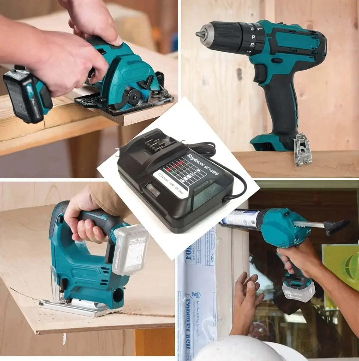 Imagem -06 - Bateria Recarregável para Ferramentas Makita Substituição de Iões de Lítio 18v 6ah Lxt400 Bl1860b Bl1860 Bl1850 Bl1830b Bl1850b Hot Novo