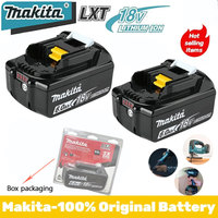 100% original Makita 6.0Ah 18V Rechargeable Battery for Makita 18V BL1830 BL1830B BL1840 BL1840B BL1850 BL1850B Power Tools