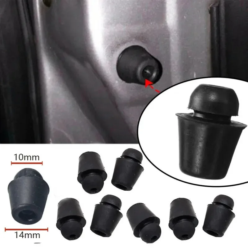 20PCS Car Door Panel Trunk Snap Hood Trunk Shock Absorption Snap Cushioning Rubber Pier Door Shock Absorption Pad  Auto Parts