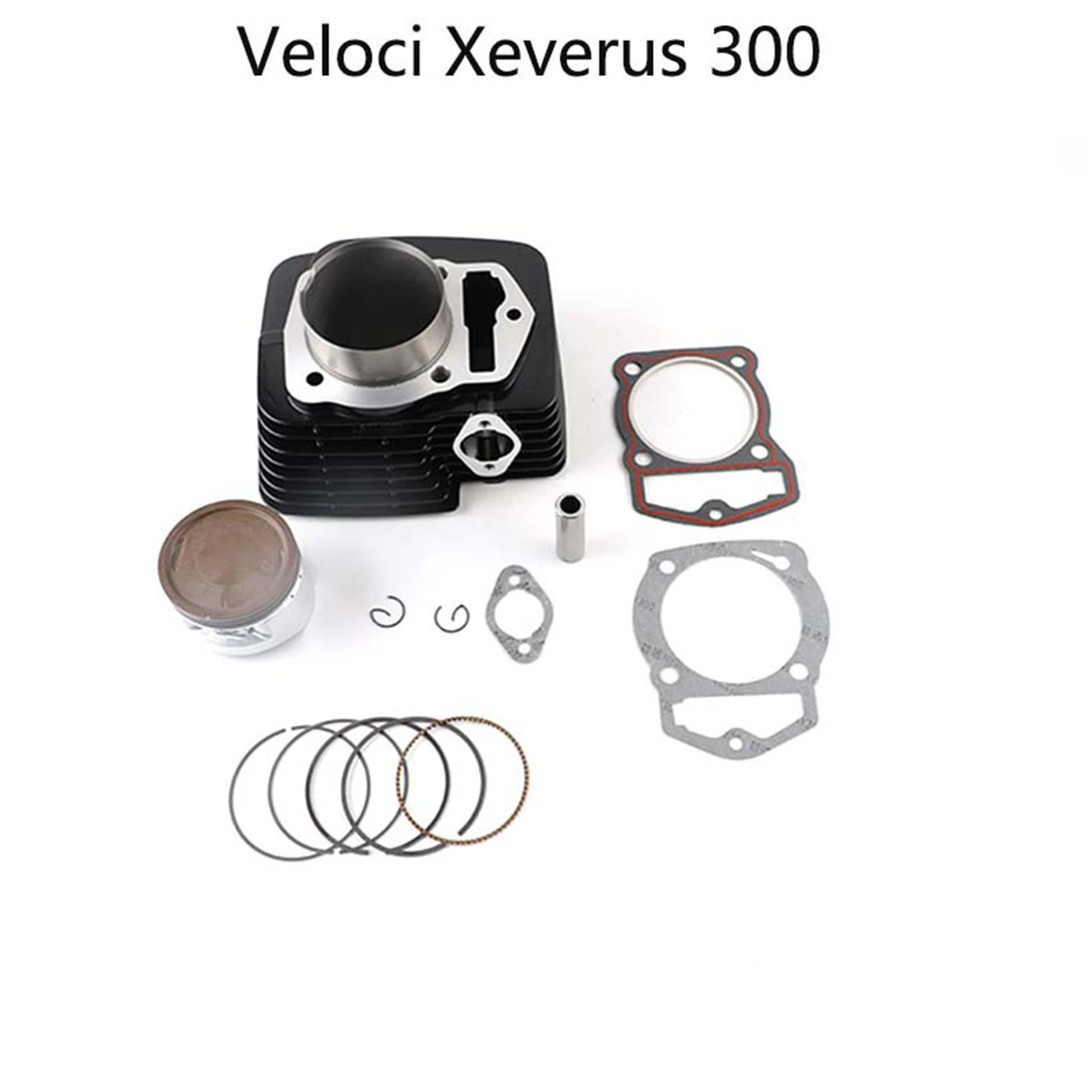 

=70mm Big Bore Cylinder Block Kit For CG300 CG 300cc 16mm Pin Motorcycle Engine Parts