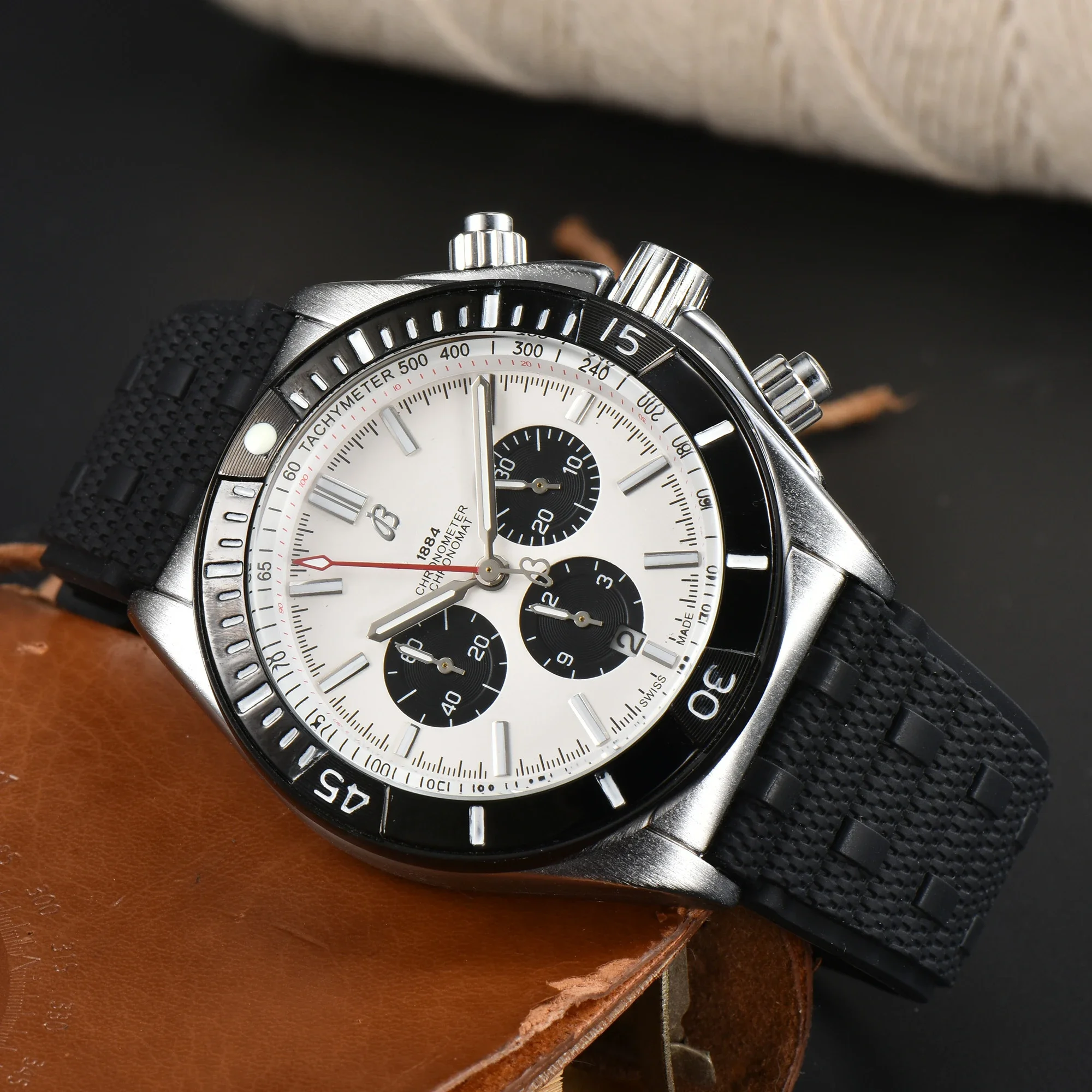 2025 محدود VIP حصري جديد فاخر العلامة التجارية القديمة ساعة رجالي سلسلة الطيران ساعة كوارتز موضة كلاسيكية للجنسين ساعة نسائية