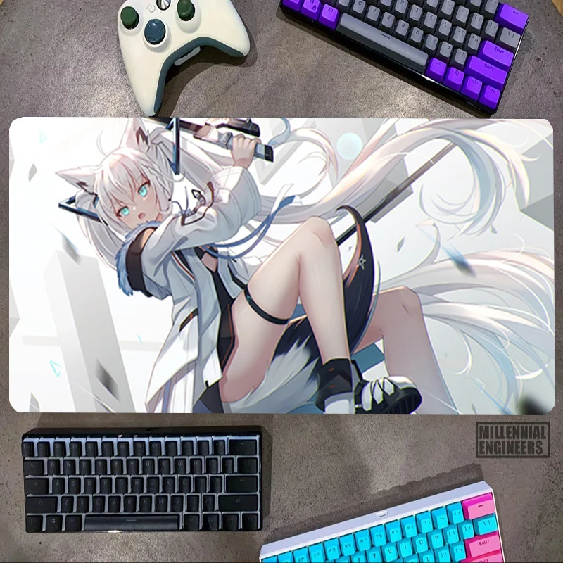 

Virtual Idol Hololive Mouse Pad Premium Mousepad Office Accessories Big Mousepepad Keyboard Desk Mat Gaming Mats Gamer Extended